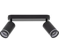 TK Lighting Jet plafonnier 2x10 W noir 6912