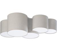 TK Lighting Mona plafonnier 5x15 W beige 6593