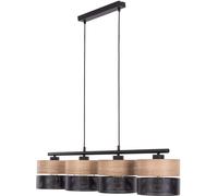 Suspension luminaire Nicol TK Lighting, dimmable, bois clair, Salon / Salle à manger, Moderne, Suspension