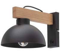 TK Lighting Oslo applique murale 1x15 W noir-marron 4961