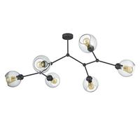 TK Lighting Plafonnier déporté en verre et métal - Fairy - 2731