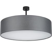TK Lighting Rondo plafonnier 4x15 W blanc-chrome-gris 4239