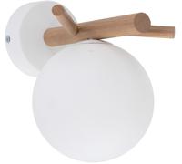 TK Lighting Sheron applique murale 1x6 W blanc-bois 5307