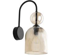 TK Lighting Sophia Cognac applique murale 1x10 W noir-marron 11140