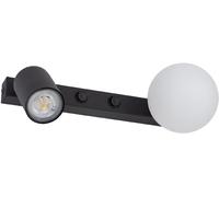 TK Lighting Vox applique murale 2x10 W noir 10148