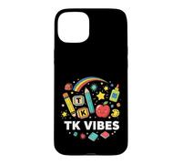TK Teacher First Day TK Vibes Apprentissage précoce de Transition Coque pour iPhone 15 Plus