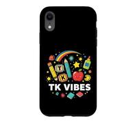 TK Teacher First Day TK Vibes Apprentissage précoce de Transition Coque pour iPhone XR
