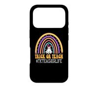 TK Teacher Rainbow Trick ou enseignez Halloween à des Femmes drôles Coque pour iPhone 17 Pro