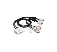 TK TK-214i - Commutateur écran-clavier-souris/audio - 2 x KVM / audio - 1 utilisateur local - de bureau