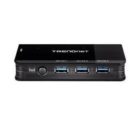 TRENDnet Commutateur USB 3.1 TK-U404 4 ports – Clés, scanners, imprimantes, souris, Mac/Windows