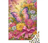TK084705 1000 Pieces Recycled Cardboard Custom Puzzle for Adults Letters on Back 38x26cm/1000pcs