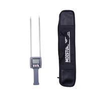 TK100 Humidimètre numérique avec sonde pour thé, maïs, paille, son, soja et riz, testeur d'humidité des fibres avec plage de 0 à 80%, méthode de mesure de la résistance pour les