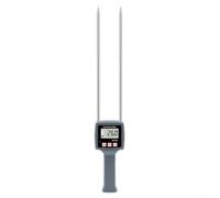 TK100H Humidimètre portable pour foin : testeur de grain LCD précis avec arrêt automatique pour céréales, paille, son et fibres de qualité de stockage