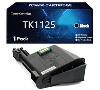 TK1125 Cartouche de Toner Haute Capacité pour Kyocera TK1125 TK-1125 TK 1125 Compatible pour Kyocera FS-1061DN et FS-1325MFP Imprimantes avec Puce,Black-1 Pack