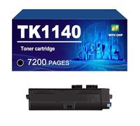 TK1140 Cartouche De Toner Compatible pour L'imprimante pour Kyocera ECOSYS M2035dn M2535dn FS-1035MFP FS-1135MFP, 7200 Pages,TK1140-1 Pack