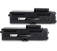 Tk1160 Lot De 2 Cartouches De Toner Compatibles Avec Les Imprimantes Kyocera Ecosys P2040Dn P2040Dw P2050Dn P2040 Dn P2040 Dw 2040Dn 2040Dw Noir[ENC944457]