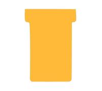 [Ref:TK205] FRANKEN Lot de 100 Fiches T planning taille 2 / 48 x 84 mm, orange