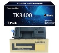 TK3400 Cartouche de Toner de Remplacement pour Kyocera TK3400 TK-3400 TK 3400 Compatible pour Kyocera ECOSYS PA4500x MA4500x MA4500fx Imprimantes avec Puce,Black-1 Pack