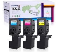 Tk5240 Tk-5240 Cartouche Imprimante, Lot De 3 Toners Compatibles Avec Kyocera Tk-5240C Tk-5240M Tk-5240Y Pour Kyocera Ecosys M5526Cdw M5526Cdn P5026Cdn P5026Cdw Cyan Magenta Jaune[ENC945148]