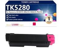 TK5280 Cartouches de Toner de Remplacement pour Kyocera ECOSYS M6235 M6635 P6235 Imprimante 【Volume d'impression Élevé】,Magenta-1 Pack
