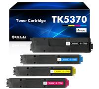 TK5370 Cartouche de Toner pour Kyocera TK-5370 Ecosys PA3500cx MA3500cix MA3500cifx TK-5370K TK-5370C TK-5370M TK-5370Y Encre pour imprimante (Noir Cyan Magenta Jaune, Pack de 4)