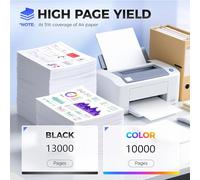 TK5380 Cartouche de Toner Haute Capacité pour Kyocera TK-5380K TK-5380C TK-5380Y TK-5380M Compatible pour Kyocera ECOSYS MA4000cifx MA4000cix PA4000cx Imprimantes avec Puce,Magenta-1 Pack