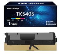 TK5405 Cartouche de Toner de Remplacement pour Kyocera TK5405 TK-5405K TK-5405C TK-5405M TK-5405Y Compatible pour Kyocera ECOSYS MA3500ci Imprimante avec Puce,Black-1 Pack