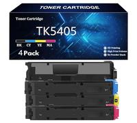 TK5405 Cartouche de Toner de Remplacement pour Kyocera TK5405 TK-5405K TK-5405C TK-5405M TK-5405Y Compatible pour Kyocera ECOSYS MA3500ci Imprimante avec Puce,4 Color-4 Pack