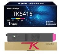 TK5415 Cartouche de Toner Compatible Cartouches pour Kyocera TK5415 TK5415K TK5415C TK5415Y TK5415M pour Kyocera ECOSYS PA4500ci MA4500ci Imprimantes avec Puce,M-1 Pack