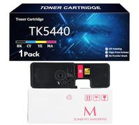 TK5440 Cartouche de Toner avec Puce pour Kyocera TK-5440K TK-5440C TK-5440M TK-5440Y Compatible pour Kyocera ECOSYS PA2100CX PA2100CWX MA2100CFX MA2100CWFX Imprimante,Magenta-1 Pack
