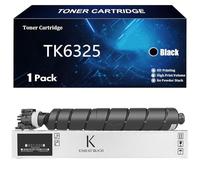TK6325 Cartouche de Toner Compatible Cartouches pour Kyocera TK6325 TK-6325 TK 6325 Compatible pour TASKalfa 4002i 5002i 6002i 5003i 6003i Imprimante avec Puce,Black-1 Pack
