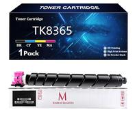 TK8365 Cartouche de Toner Compatible Cartouches pour Kyocera TK8365 TK8365K TK8365C TK8365Y TK8365M pour Kyocera TASKalfa 2554ci Imprimante avec Puce,Magenta-1 Pack
