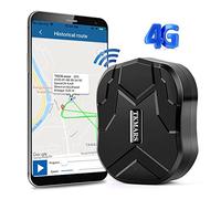 TK905B Traceur GPS sans Abonnement GPS Tracker pour Voiture 4G 10000mAh 80 Jours en Veille Aimant Puissant Etanche Suivi en Temps Réel Locator pour Voiture Moto Bateau Camion Flotte Car Tracking