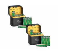 TKA 16 accus lithium-ion AA 2000 mAh avec boîtier de chargement