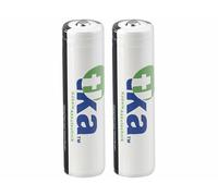 TKA 2 accus lithium-ion 18650 2000 mAh / 3,7 V