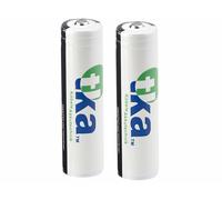 TKA 2 accus lithium-ion type 18650, 3,7 V, 2 000 mAh