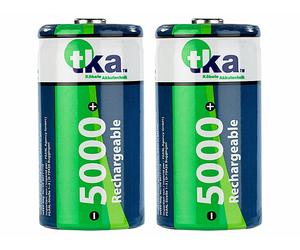 TKA 2 accus Nimh type C - 5000 mAh