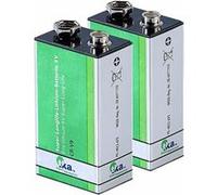 TKA : 2 piles bloc 9 V lithium Super-Longlife