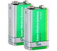TKA : 2 piles bloc 9V alcaline SuperLife 6LR61 G