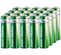 Piles Super Alcalines type AA - Lot de 20 G