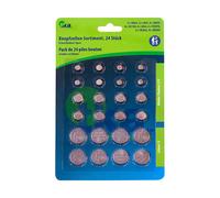 TKA 24 piles bouton alcalines et lithium