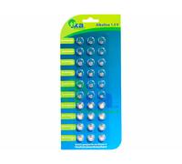 TKA 30 piles bouton alcaline de différents types