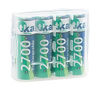 TKA 4 accumulateurs AA NiMH 2700 mAh