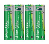 TKA 4 accus lithium-ion AA 2000 mAh