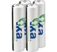 TKA 4 accus lithium-ion type 18650, 3,7 V, 2 000 mAh