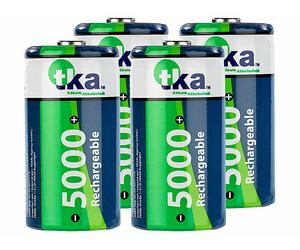 TKA 4 accus Nimh type C - 5000 mAh
