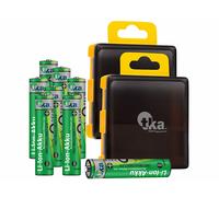TKA 8 accus lithium-ion AAA 866 mAh