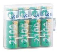 TKA accus Hybrides Nimh type AA 2 100 mAh - Lot de 4 G