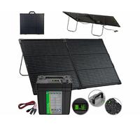 TKA Batterie LiFePO4 768 Wh avec panneau solaire 100 W et câble