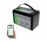 TKA Batterie LiFePO4 connectée avec fonction BMS et écran LCD - 1280 Wh